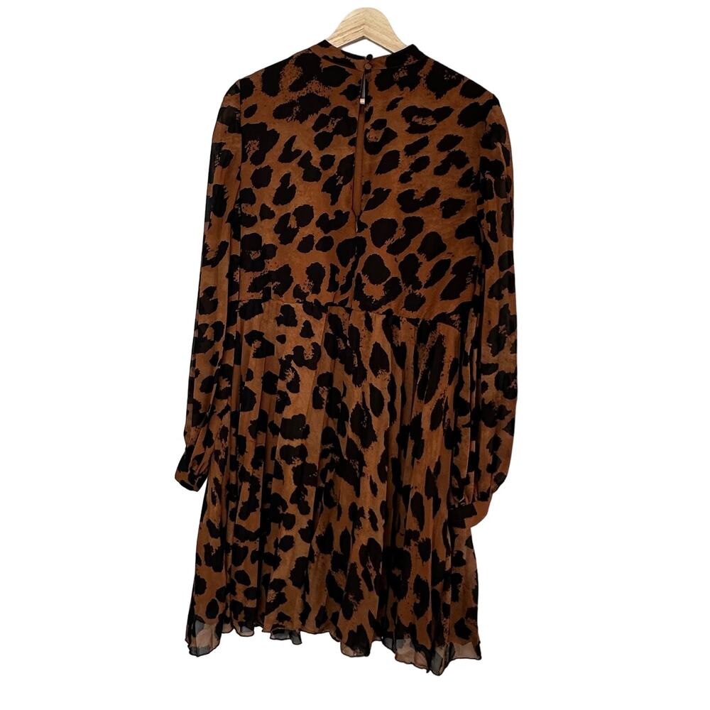 ASOS Leopard Print Mini Dress - Picture 4 of 5